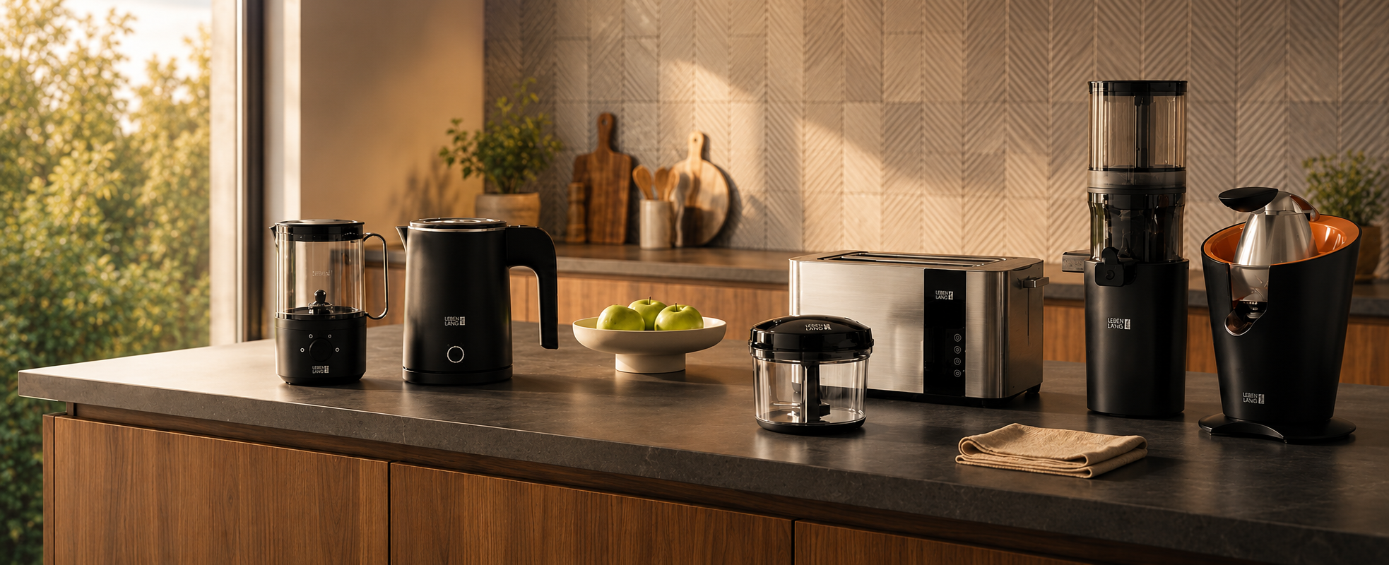 Modern German kitchen interior